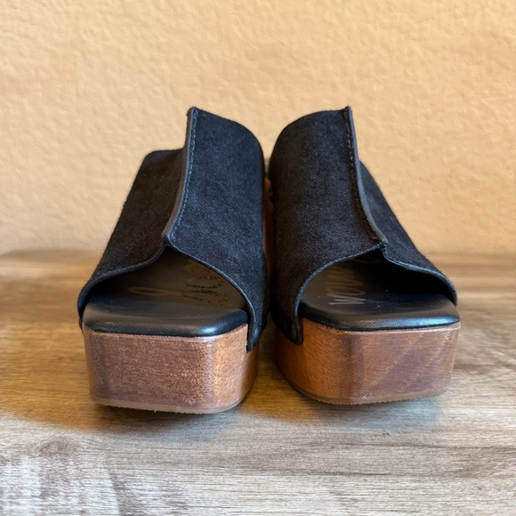 Sam Edelman Josselyn Platform Black Suede Leather - Picture 4 of 13